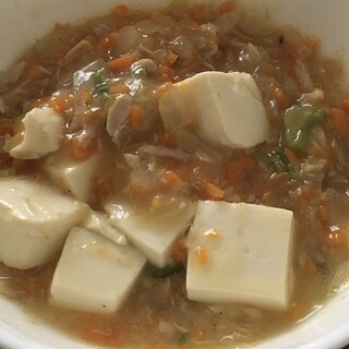 ツナの塩麻婆豆腐